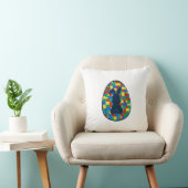 Coussin Briques de construction Lapin de Pâques Garçons Fi (Chaise)