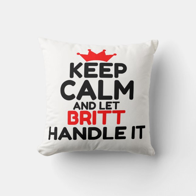 COUSSIN BRITANNIQUE (Recto)