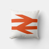 Coussin British Rail Double Arrow Logo (Recto)