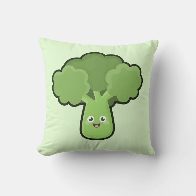 Coussin Brocoli de Kawaii (Recto)