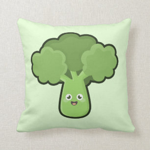 Coussin Brocoli de Kawaii
