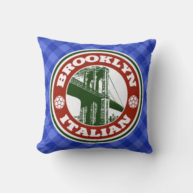 Coussin Brooklyn American Italian Cushion (Recto)