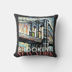 Coussin Brooklyn Bridge New York