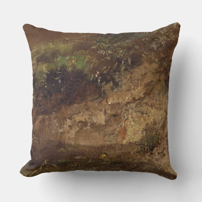 Coussin Broussaille de John Constable |, c.1821 (huile sur (Recto)