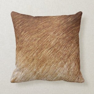 Coussin Brown de coussin de photographie de photo