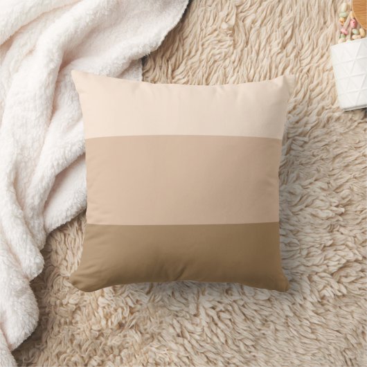 Coussin Brown Ombre strié (Couverture)