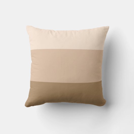 Coussin Brown Ombre strié (Verso)