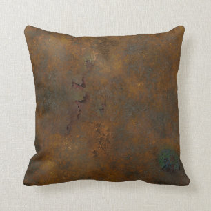 Coussin brûlé de dégradation urbaine de rouille