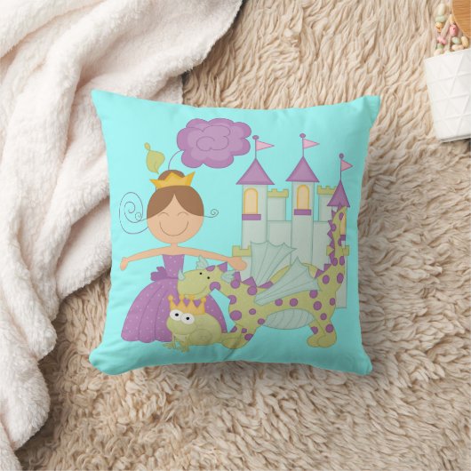 Coussin Brunette Princesse (Couverture)