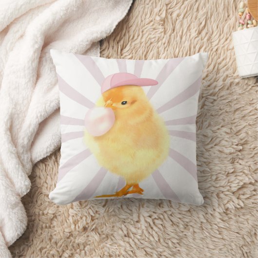 Coussin Bubblegum Baby Chick (Couverture)
