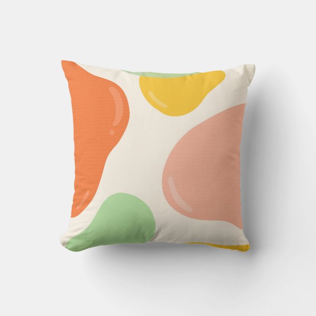 Coussin Bubbles Pastel (Recto)