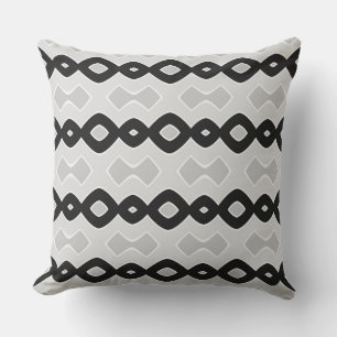Coussin Bubbly Wave nuances de Motif gris