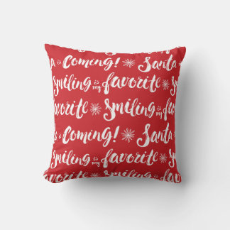 Coussin Buddy l'Elfe | Sourire est mon Motif favori