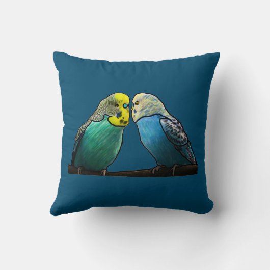 Coussin Budgie (Verso)