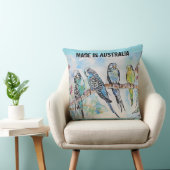 Coussin Budgie Budgerigar Bird Made In Australia T Shirt (Chaise)