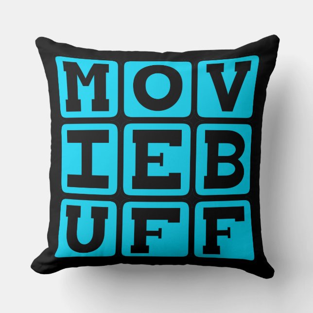 Coussin Buff, connaisseur du film (Recto)