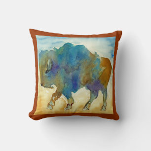 Coussin Buffalo Abstrait