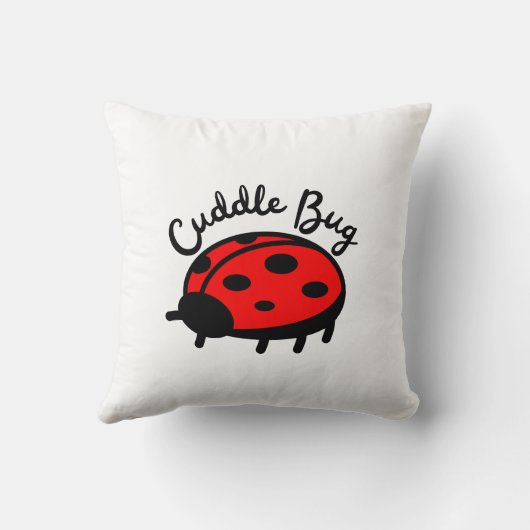 Coussin Bug de câlin Ladybug | Design agréable et conforta (Verso)