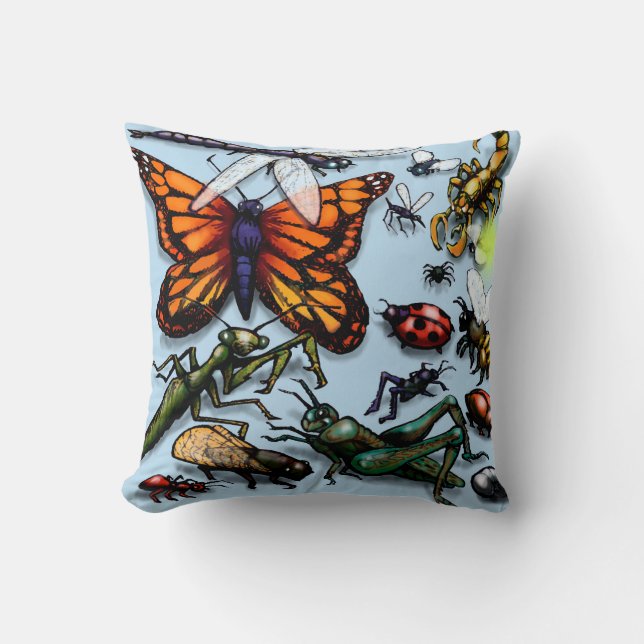 Coussin Bugs (Recto)