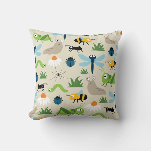 Coussin Bugs (Recto)