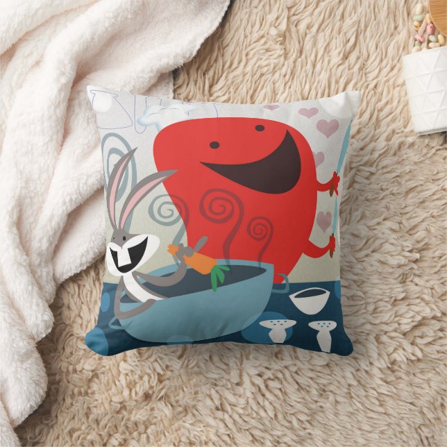 Coussin BUGS BUNNY™ & Gossamer Préparation de repas Whimsi (Couverture)