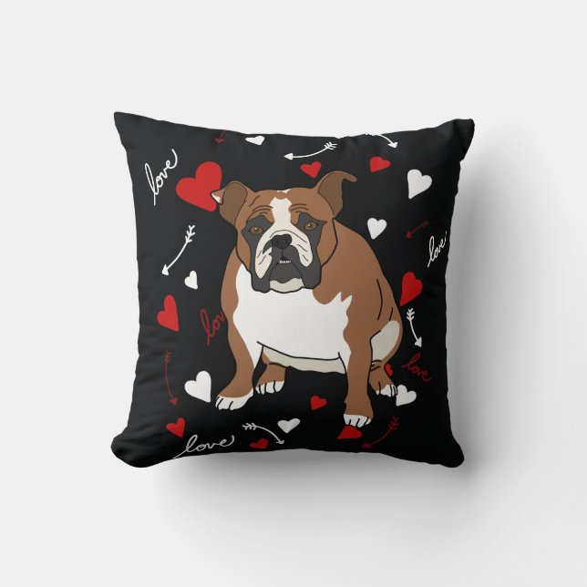 Coussin Bulldog anglais (Recto)