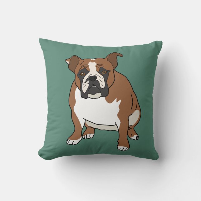 Coussin Bulldog anglais (Recto)