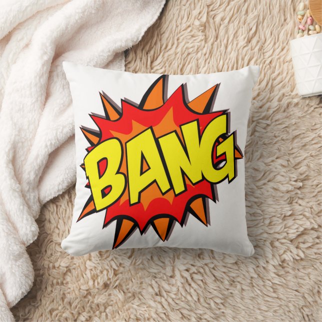 Coussin Bulle de dialogue Bang (Couverture)