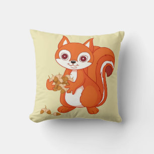 Coussin Bulle l'écureuil utile