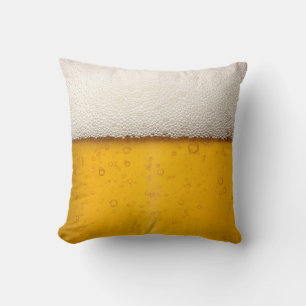 Coussin Bulles de bière - Gros plan