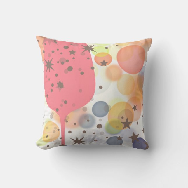 Coussin Bulles de champagne (Recto)