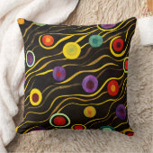 Coussin Bulles et vagues fluides 1 (Couverture)