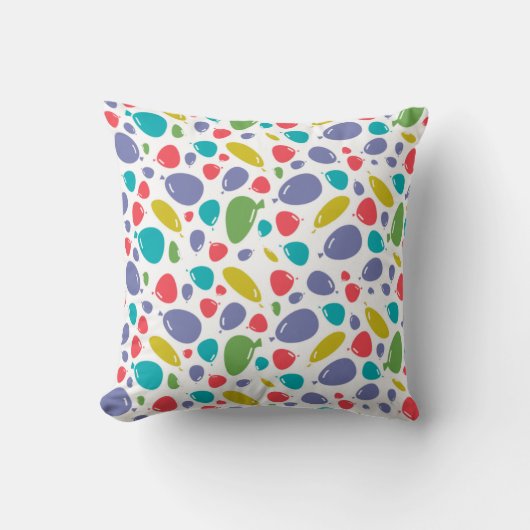 Coussin bulles motif (Recto)