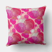 Coussin Bulles roses (Verso)