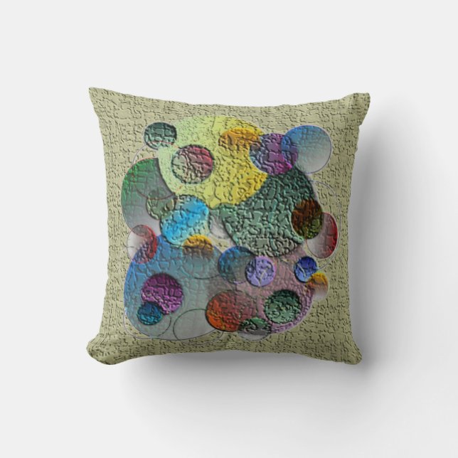 Coussin Bulles texturées (Recto)