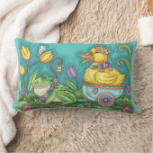 Coussin BULLFROG & DUCK PRINCE EASTER LUMBAR (Couverture)