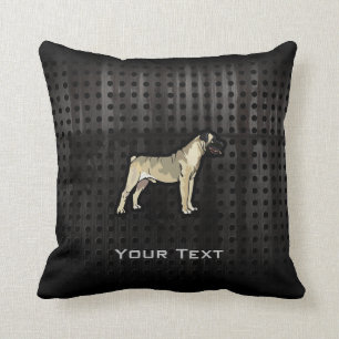 Coussin Bullmastiff grunge