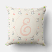 Coussin Bunny Bloom Délice (Recto)