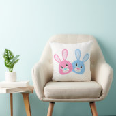 Coussin Bunny drôle (Chaise)