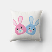 Coussin Bunny drôle (Verso)