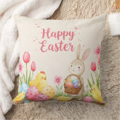 Coussin Bunny et Chicks, collection par Natasha Us (Couverture)