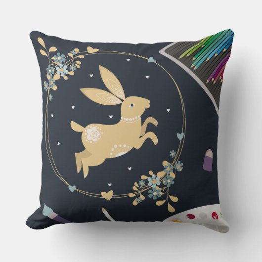 Coussin Bunny Pikkow rebondissant (Recto)
