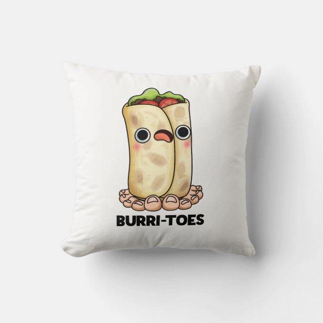Coussin Burritoes Funny Burrito Pun (Recto)