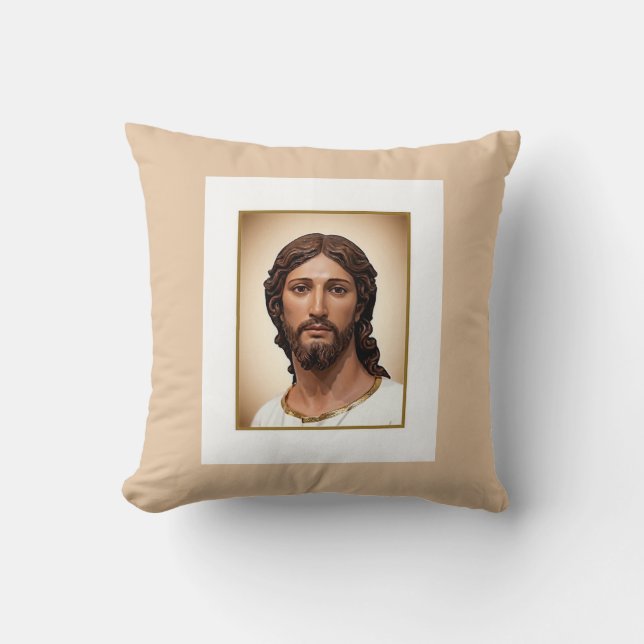 Coussin BUSTE DU CHRIST SAUVEUR par MICHELANGELO 2026 (Recto)