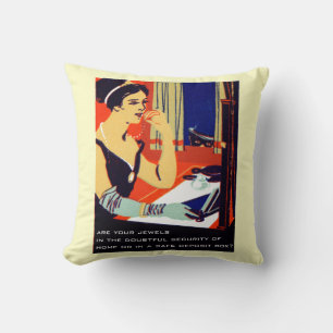 Coussin C. 1915 Vos Bijoux Sont Sûrs