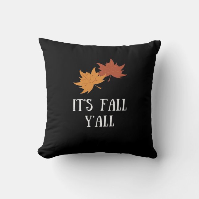 Coussin C’est la Chute Y’all (Recto)