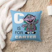 Coussin C est pour Count von Count | Ajouter Votre Nom (Couverture)