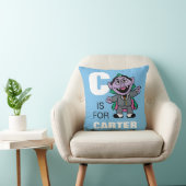 Coussin C est pour Count von Count | Ajouter Votre Nom (Chaise)