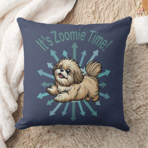 Coussin C’est Zoomie Time Shih Tzu