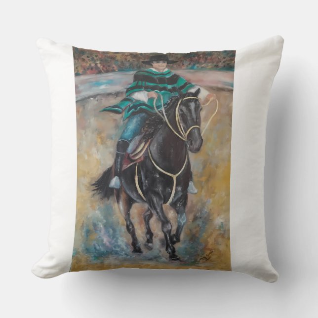 Coussin Caballo y Jinete (Recto)